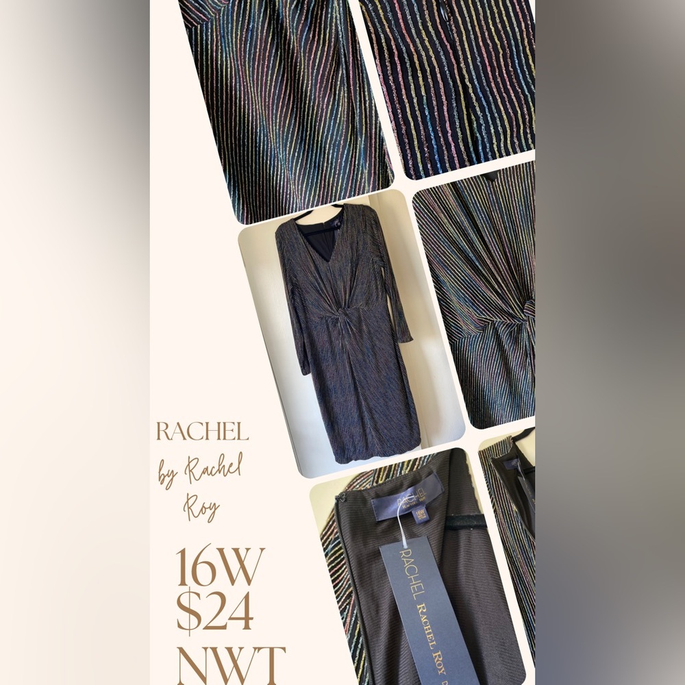 NWT plus size Rachel by Rachel Roy midi dress size 16